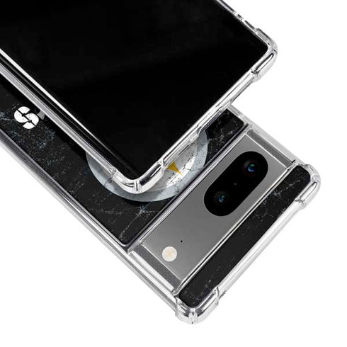 NFL Pittsburgh Steelers Distressed Google Pixel 7a Clear Case